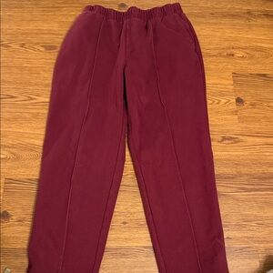 Men's Burgundy Pants